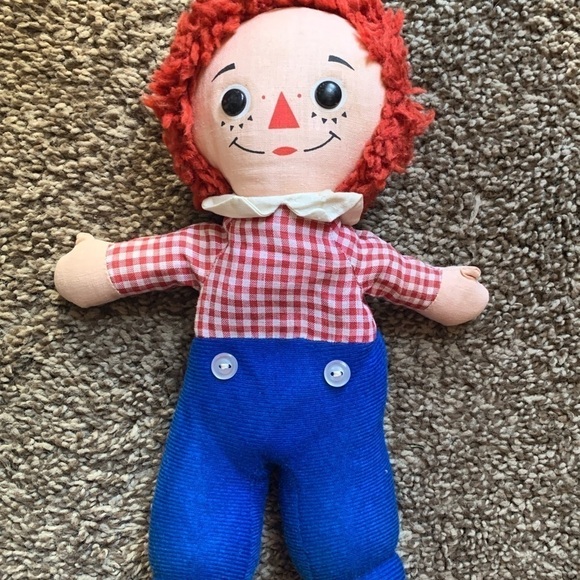 COPY - Vintage Knickerbocker Bean Bag Raggedy Andy - Picture 1 of 4